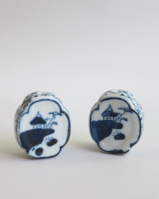 ふるさと柄 風鎮香立