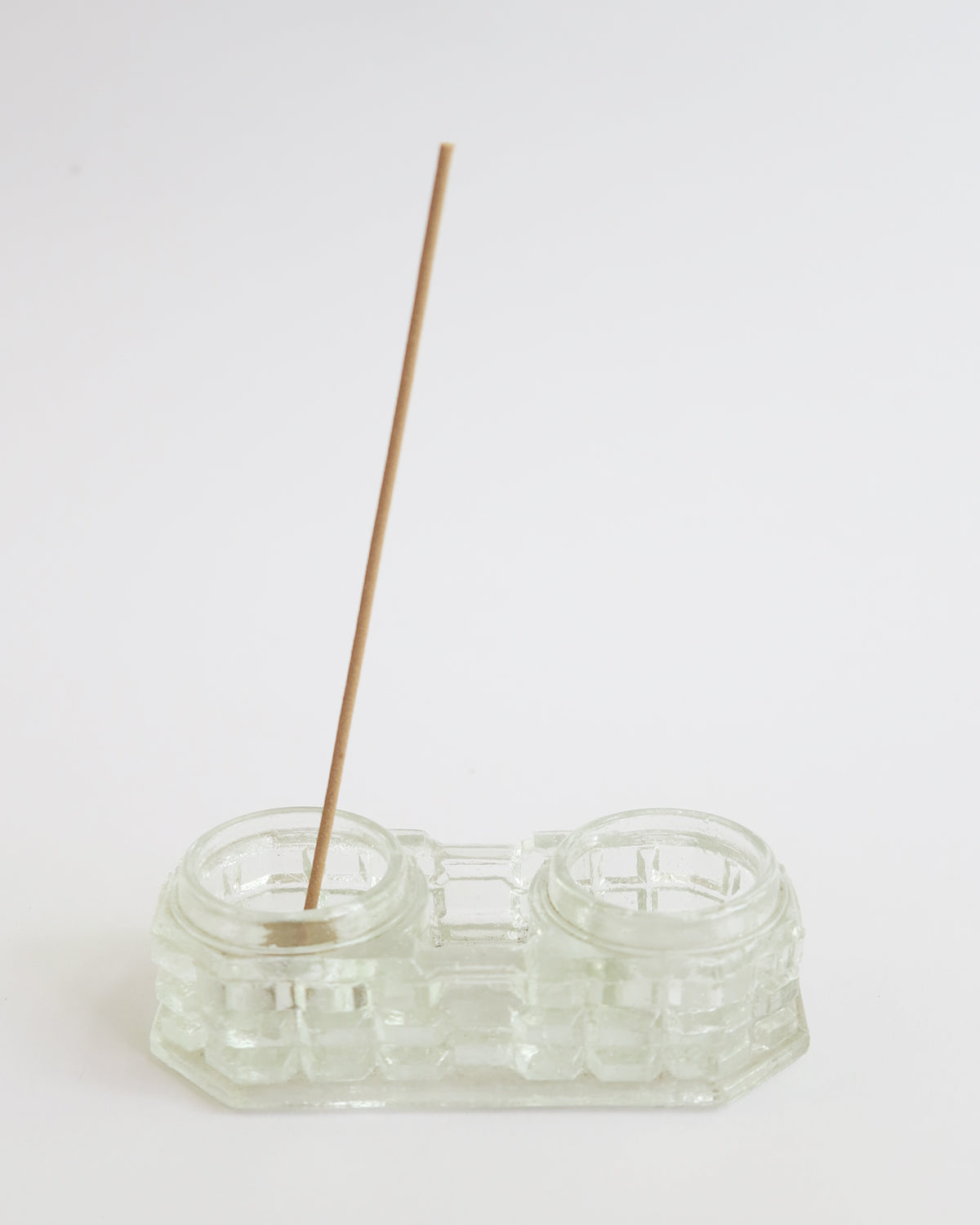 Early Showa Glass Ink Pot