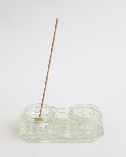 Early Showa Glass Ink Pot
