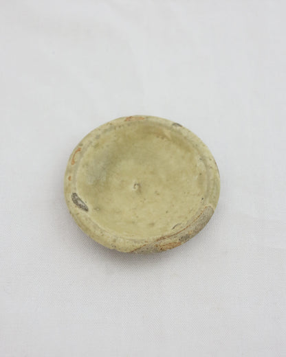 江戸中期豆皿の香立