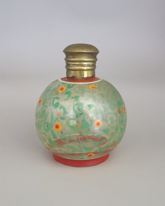 小花柄のガラスのビエンコ